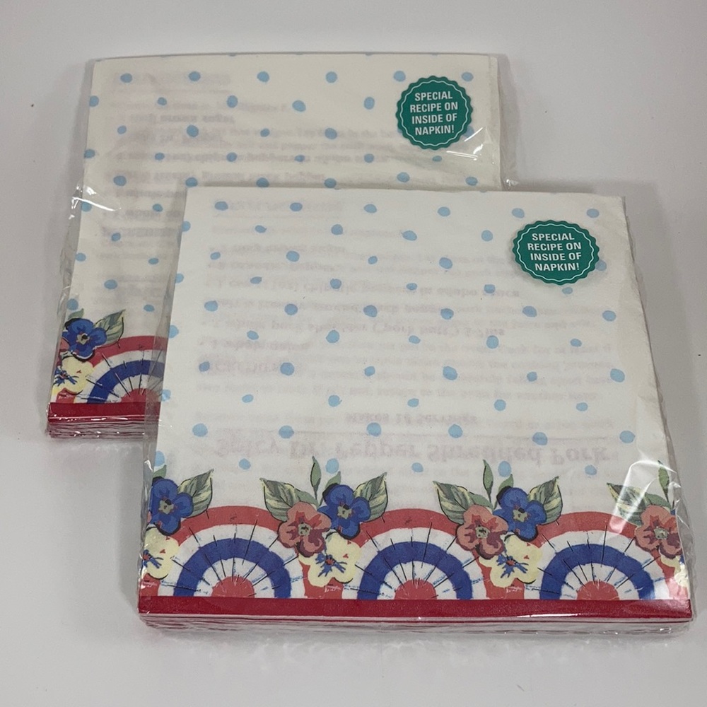 The Pioneer Woman paper napkins 2 pack